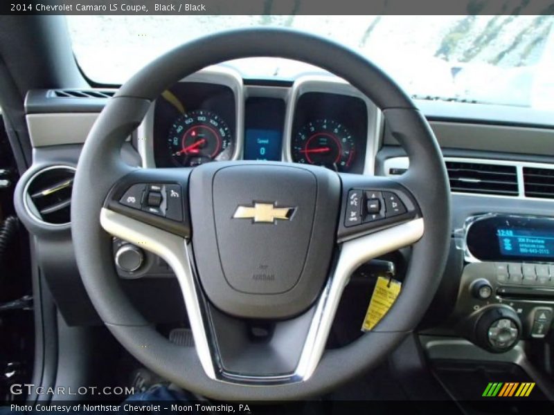 Black / Black 2014 Chevrolet Camaro LS Coupe
