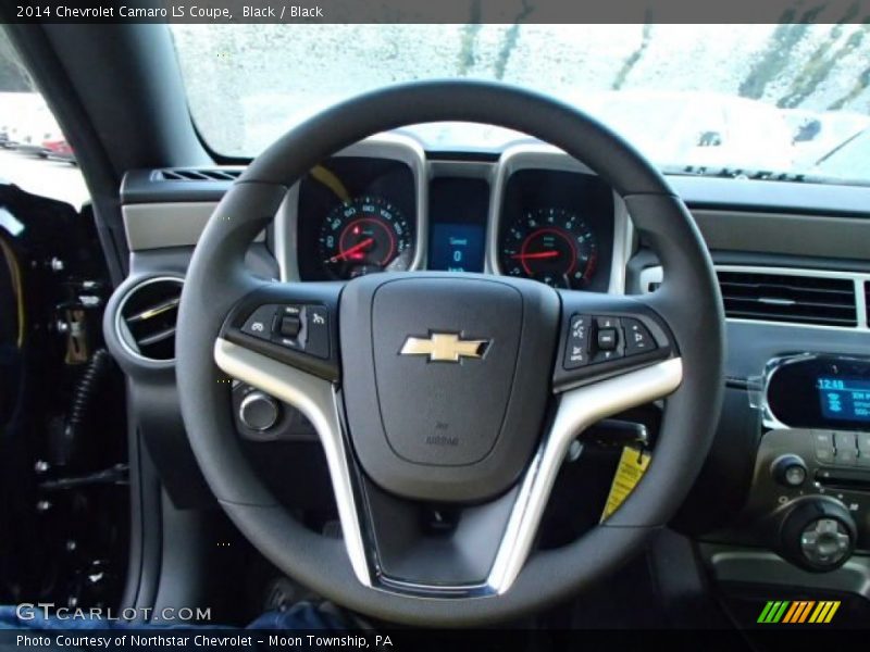 Black / Black 2014 Chevrolet Camaro LS Coupe