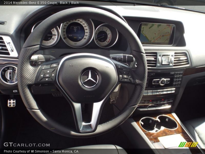 Black / Black 2014 Mercedes-Benz E 350 Coupe