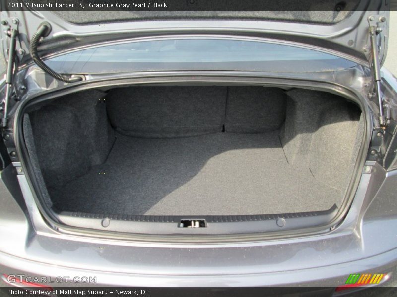 Graphite Gray Pearl / Black 2011 Mitsubishi Lancer ES
