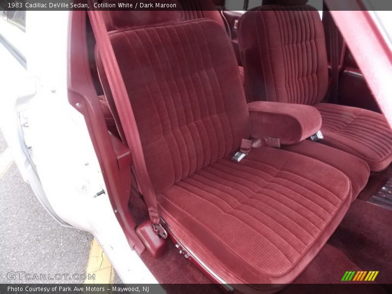 Front Seat of 1983 DeVille Sedan