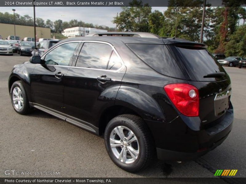 Black Granite Metallic / Jet Black 2014 Chevrolet Equinox LT AWD