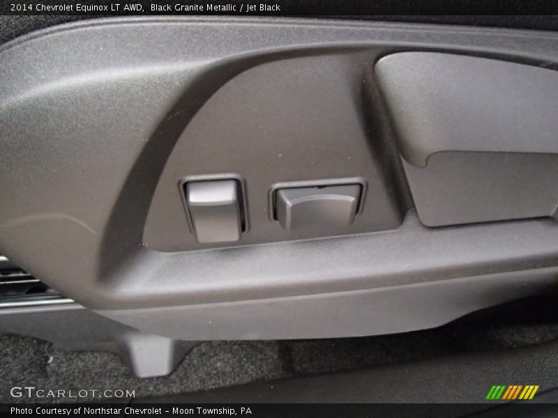 Black Granite Metallic / Jet Black 2014 Chevrolet Equinox LT AWD