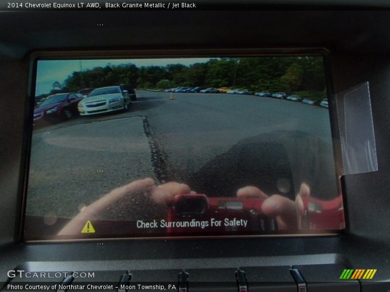 Black Granite Metallic / Jet Black 2014 Chevrolet Equinox LT AWD