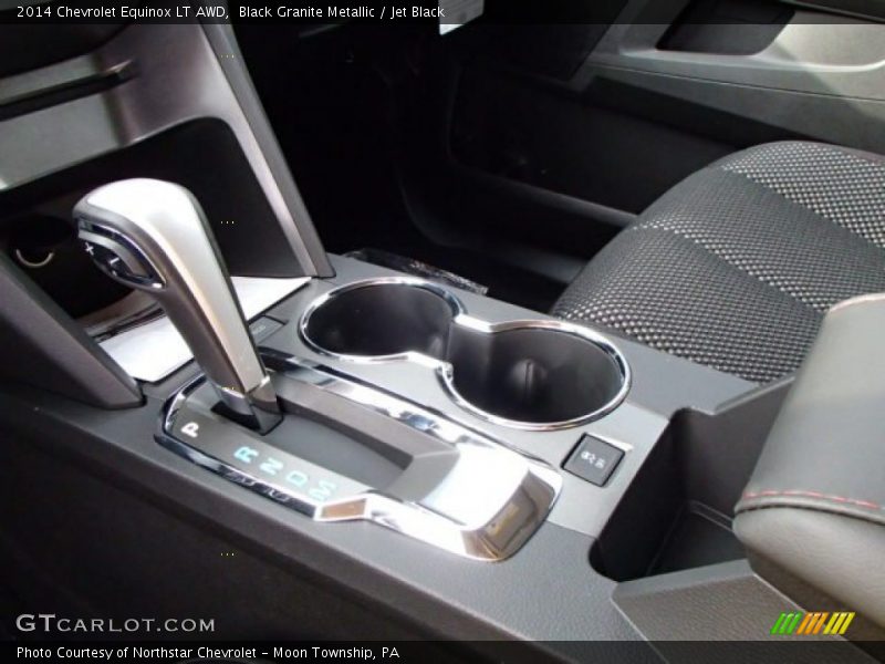 Black Granite Metallic / Jet Black 2014 Chevrolet Equinox LT AWD