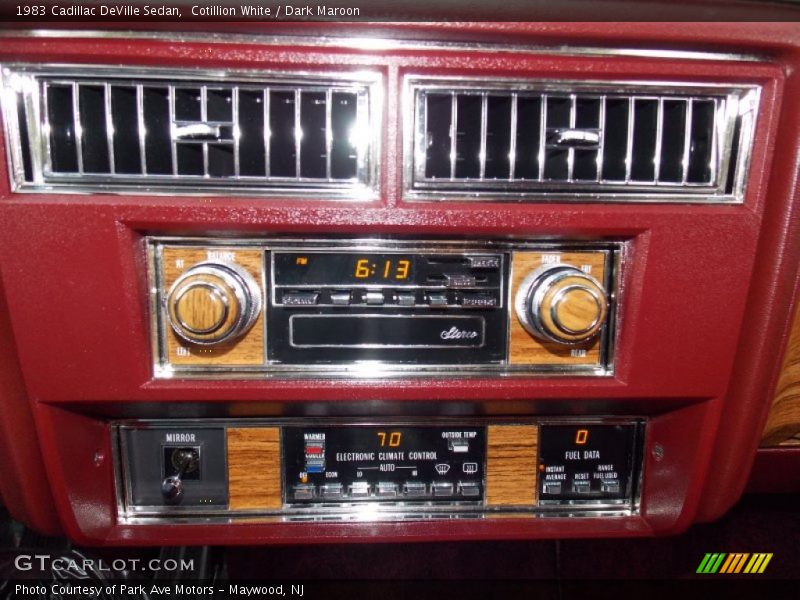 Controls of 1983 DeVille Sedan