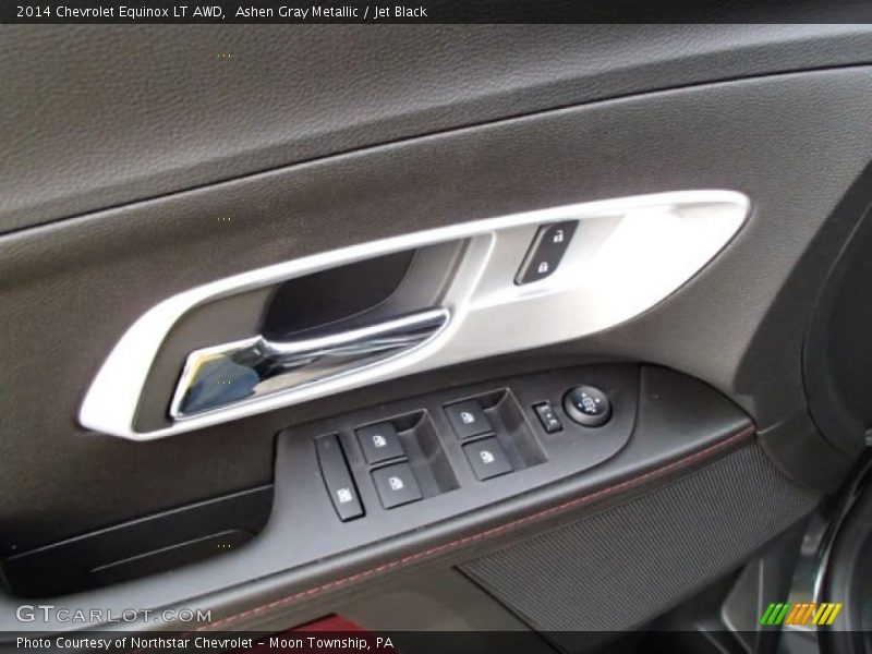 Ashen Gray Metallic / Jet Black 2014 Chevrolet Equinox LT AWD