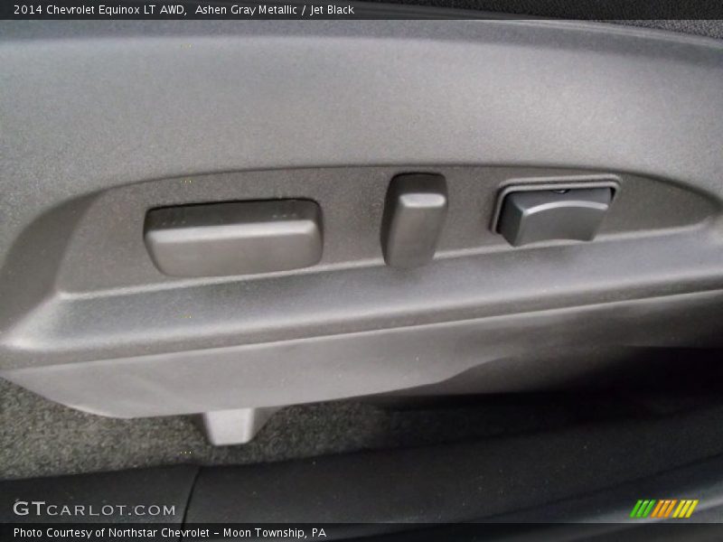 Ashen Gray Metallic / Jet Black 2014 Chevrolet Equinox LT AWD