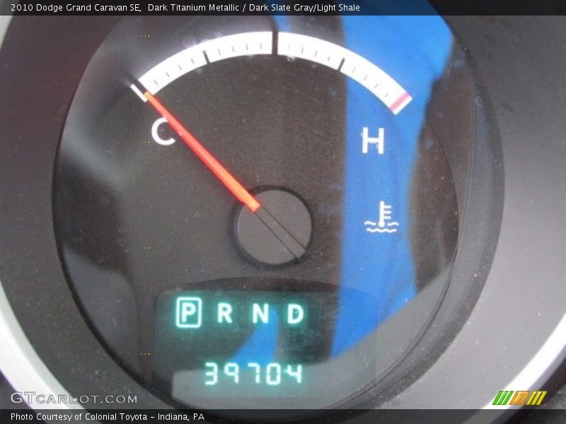 Dark Titanium Metallic / Dark Slate Gray/Light Shale 2010 Dodge Grand Caravan SE