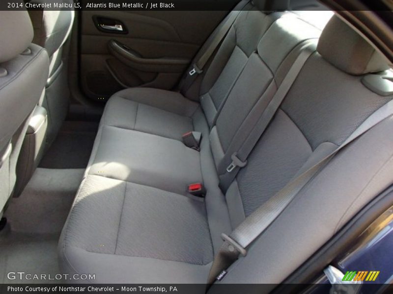 Atlantis Blue Metallic / Jet Black 2014 Chevrolet Malibu LS