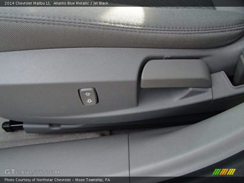Atlantis Blue Metallic / Jet Black 2014 Chevrolet Malibu LS