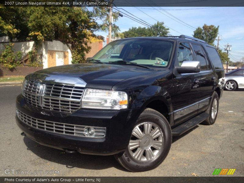 Black / Camel/Sand 2007 Lincoln Navigator Ultimate 4x4