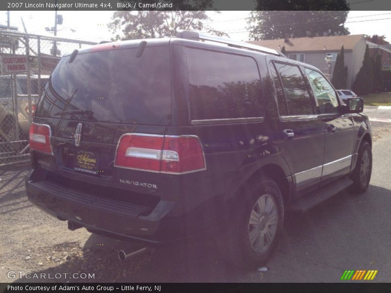 Black / Camel/Sand 2007 Lincoln Navigator Ultimate 4x4