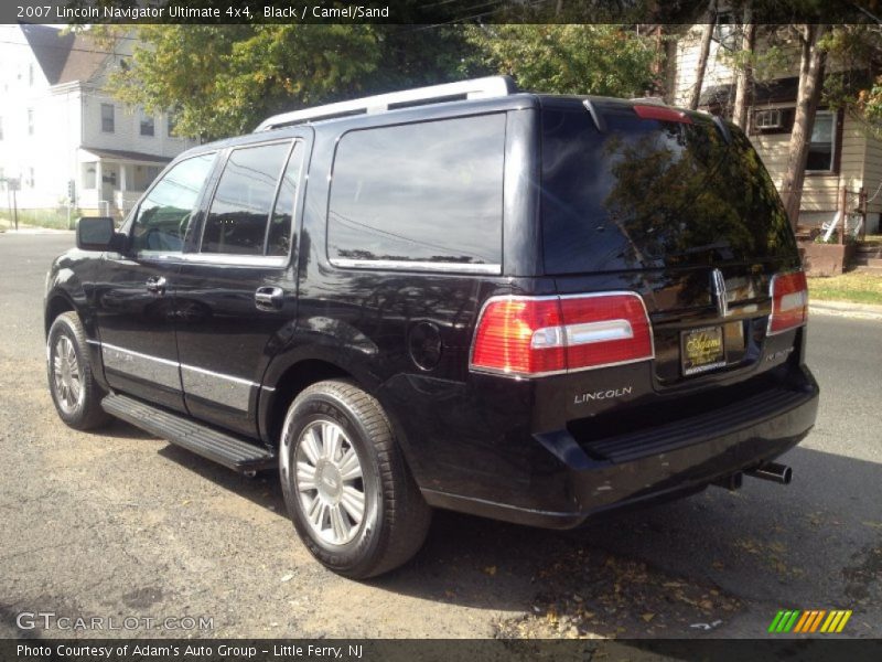 Black / Camel/Sand 2007 Lincoln Navigator Ultimate 4x4