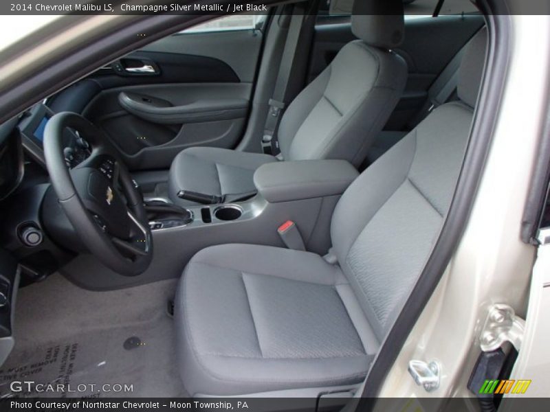 Champagne Silver Metallic / Jet Black 2014 Chevrolet Malibu LS