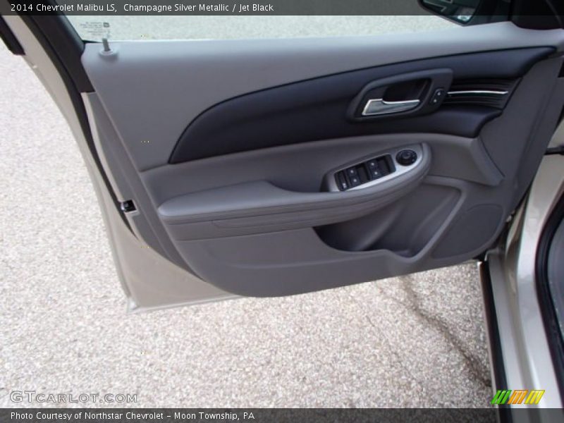Champagne Silver Metallic / Jet Black 2014 Chevrolet Malibu LS