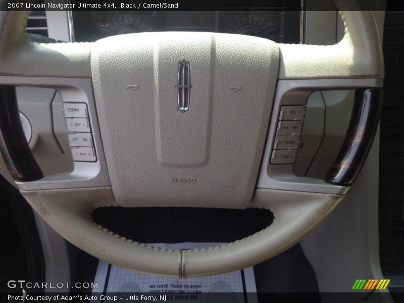 Black / Camel/Sand 2007 Lincoln Navigator Ultimate 4x4
