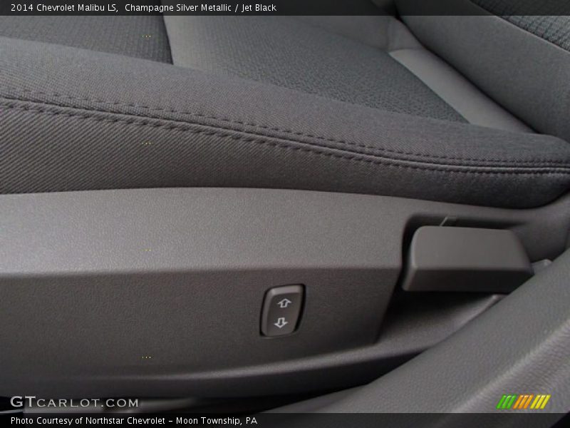 Champagne Silver Metallic / Jet Black 2014 Chevrolet Malibu LS