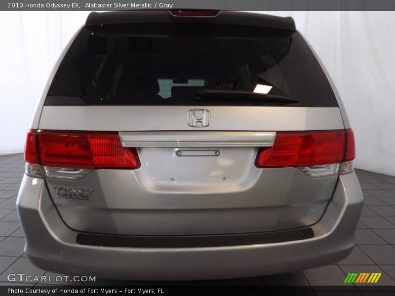 Alabaster Silver Metallic / Gray 2010 Honda Odyssey EX