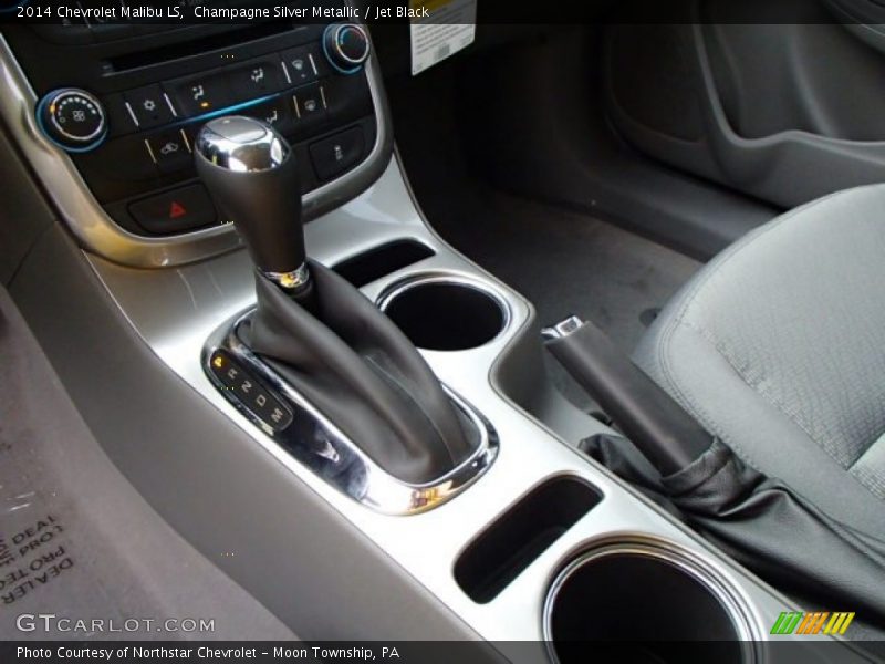 Champagne Silver Metallic / Jet Black 2014 Chevrolet Malibu LS
