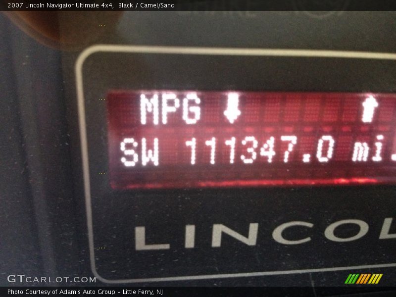 Black / Camel/Sand 2007 Lincoln Navigator Ultimate 4x4
