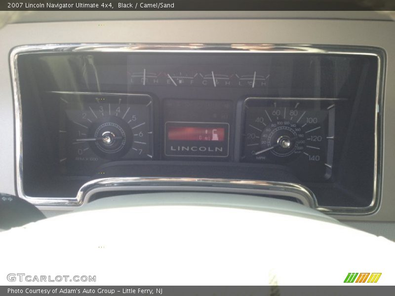 Black / Camel/Sand 2007 Lincoln Navigator Ultimate 4x4