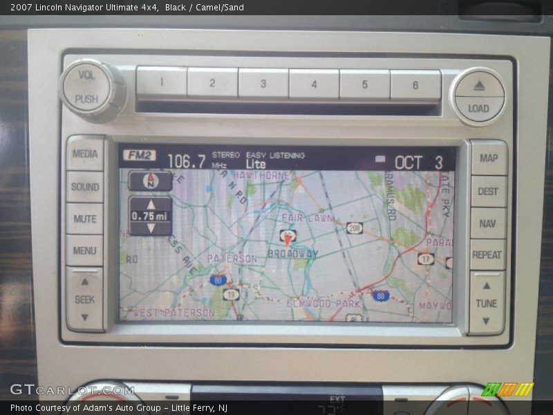 Black / Camel/Sand 2007 Lincoln Navigator Ultimate 4x4