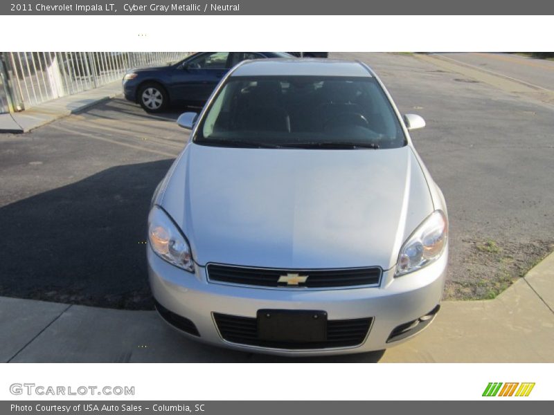 Cyber Gray Metallic / Neutral 2011 Chevrolet Impala LT
