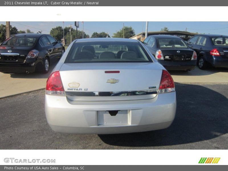 Cyber Gray Metallic / Neutral 2011 Chevrolet Impala LT