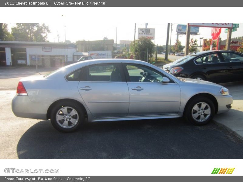 Cyber Gray Metallic / Neutral 2011 Chevrolet Impala LT