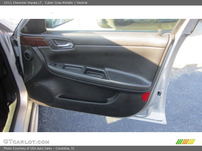 Cyber Gray Metallic / Neutral 2011 Chevrolet Impala LT