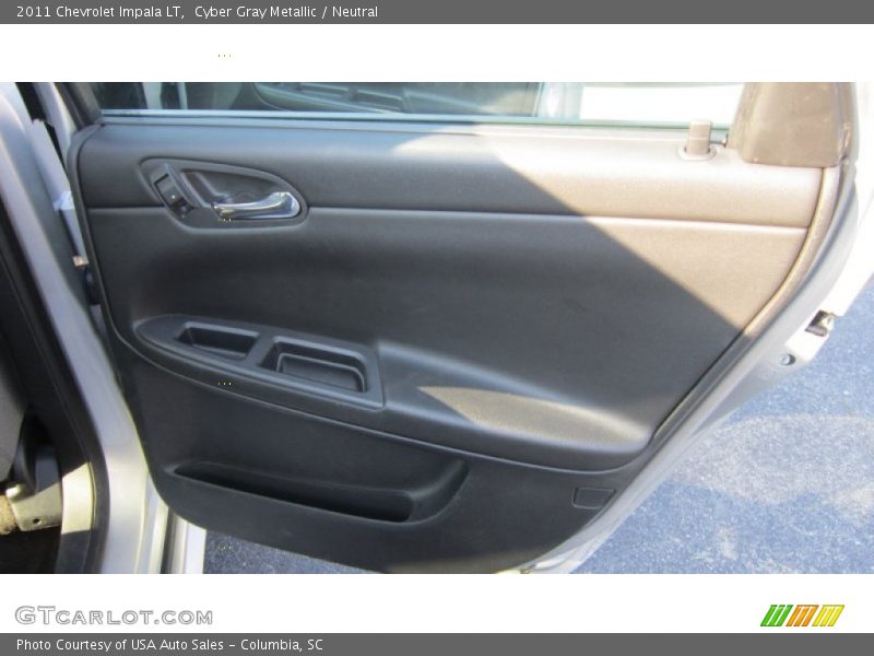 Cyber Gray Metallic / Neutral 2011 Chevrolet Impala LT