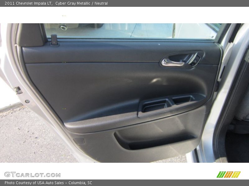 Cyber Gray Metallic / Neutral 2011 Chevrolet Impala LT