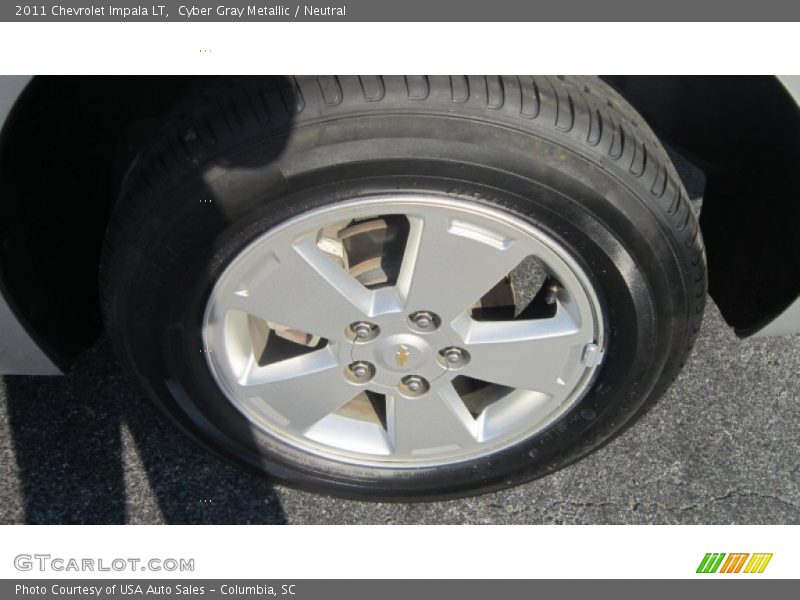 Cyber Gray Metallic / Neutral 2011 Chevrolet Impala LT