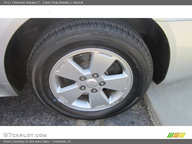 Cyber Gray Metallic / Neutral 2011 Chevrolet Impala LT