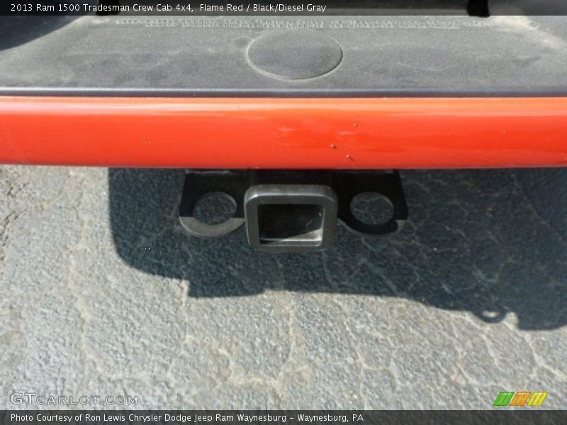 Flame Red / Black/Diesel Gray 2013 Ram 1500 Tradesman Crew Cab 4x4