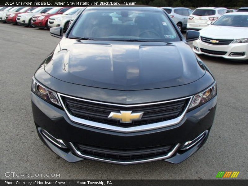 Ashen Gray Metallic / Jet Black/Dark Titanium 2014 Chevrolet Impala LS