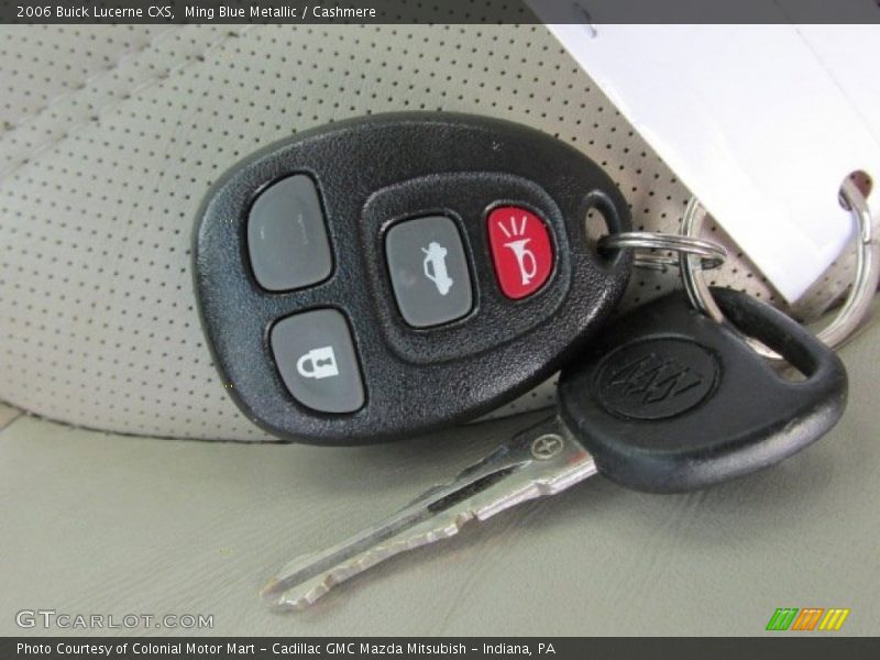 Ming Blue Metallic / Cashmere 2006 Buick Lucerne CXS