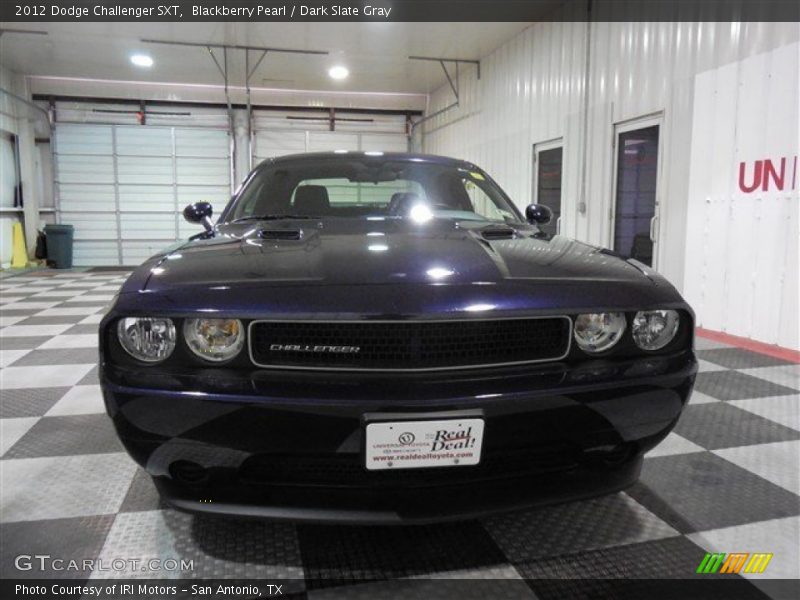 Blackberry Pearl / Dark Slate Gray 2012 Dodge Challenger SXT