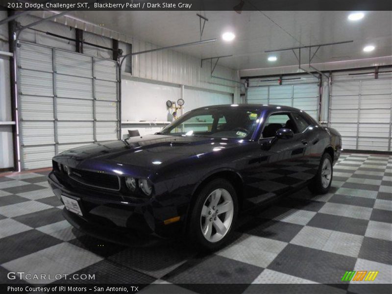 Blackberry Pearl / Dark Slate Gray 2012 Dodge Challenger SXT
