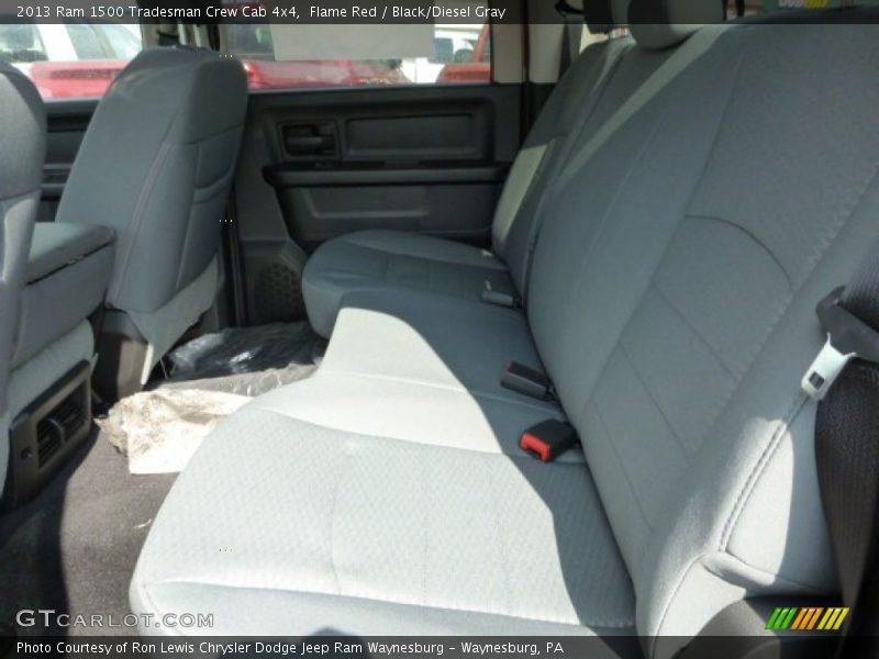 Flame Red / Black/Diesel Gray 2013 Ram 1500 Tradesman Crew Cab 4x4