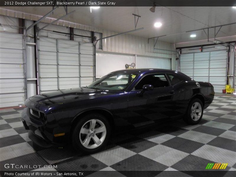 Blackberry Pearl / Dark Slate Gray 2012 Dodge Challenger SXT