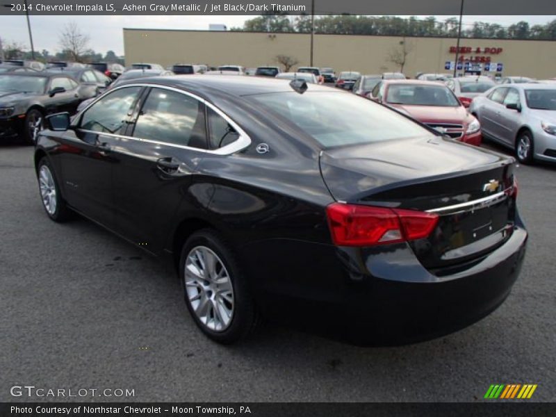 Ashen Gray Metallic / Jet Black/Dark Titanium 2014 Chevrolet Impala LS