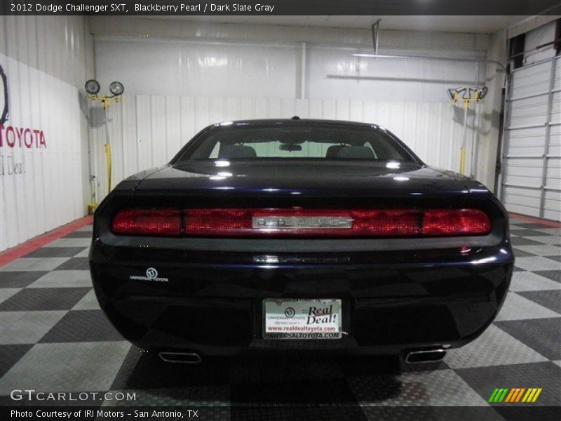 Blackberry Pearl / Dark Slate Gray 2012 Dodge Challenger SXT
