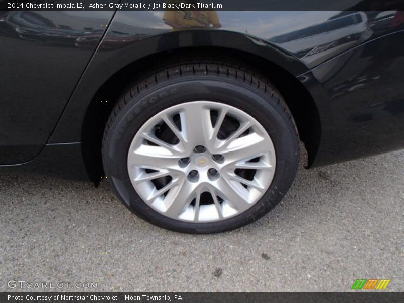 Ashen Gray Metallic / Jet Black/Dark Titanium 2014 Chevrolet Impala LS