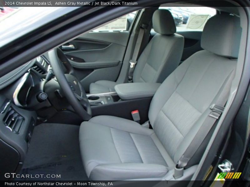 Ashen Gray Metallic / Jet Black/Dark Titanium 2014 Chevrolet Impala LS