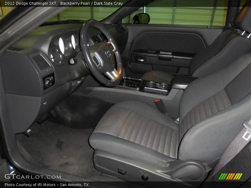 Blackberry Pearl / Dark Slate Gray 2012 Dodge Challenger SXT