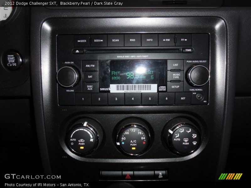 Blackberry Pearl / Dark Slate Gray 2012 Dodge Challenger SXT