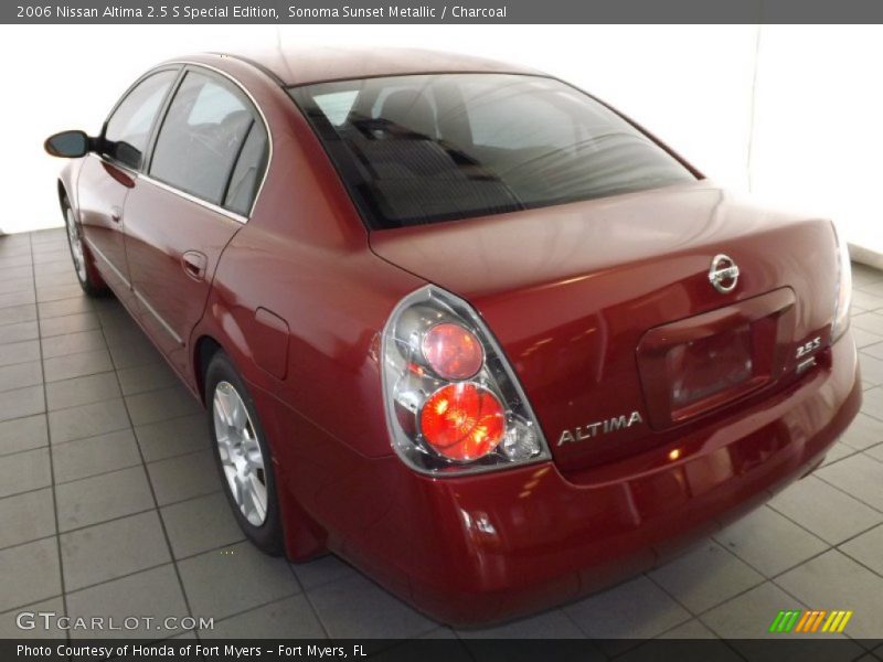 Sonoma Sunset Metallic / Charcoal 2006 Nissan Altima 2.5 S Special Edition