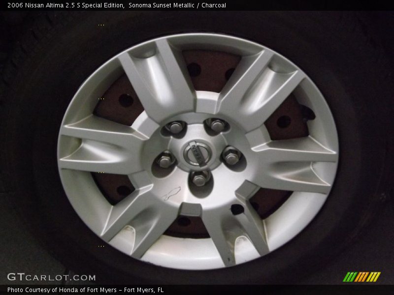 Sonoma Sunset Metallic / Charcoal 2006 Nissan Altima 2.5 S Special Edition